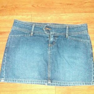 Paris Blue Jean Skirt